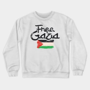 Free Gaza Crewneck Sweatshirt